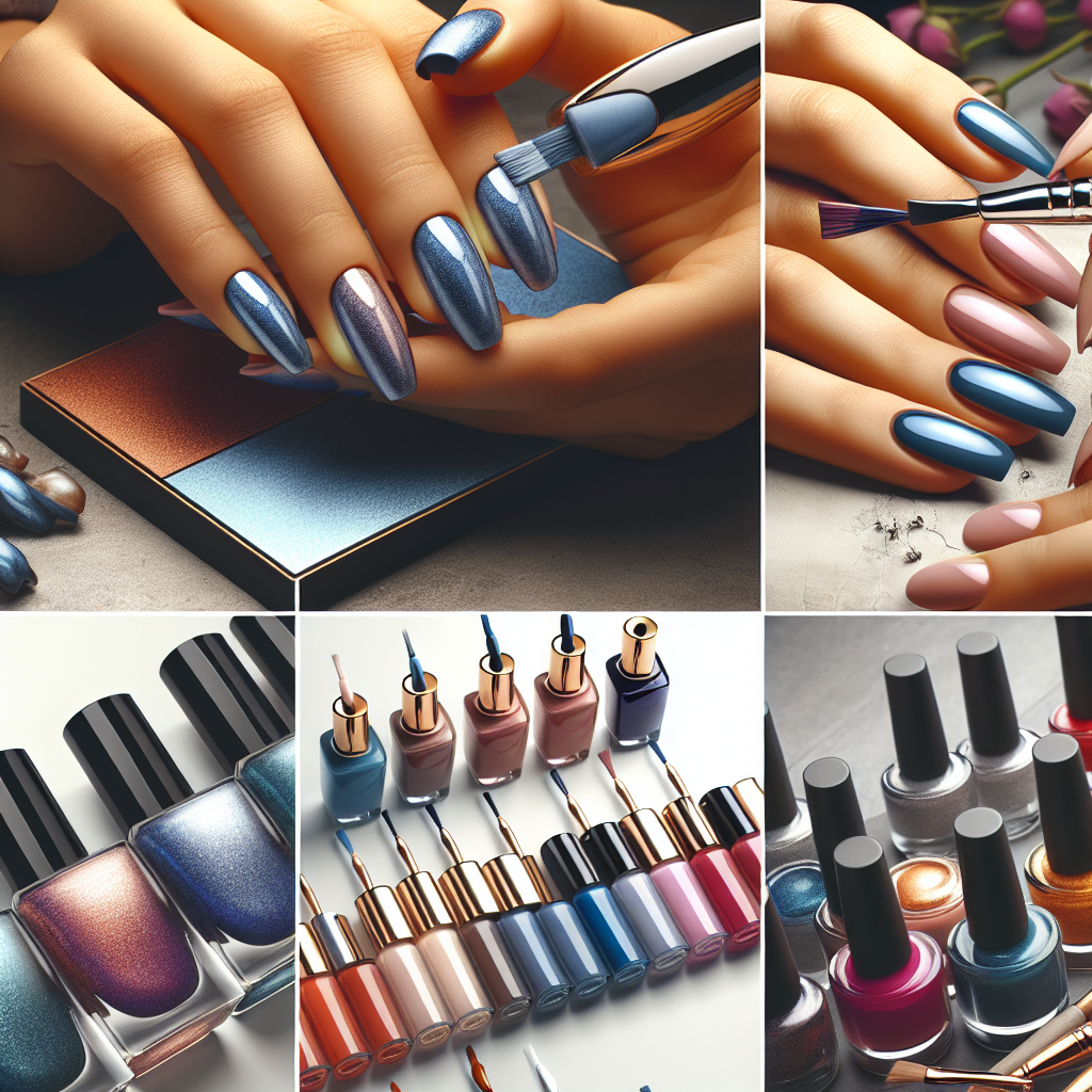 Lakiery hybrydowe indigo – innowacja w manicure